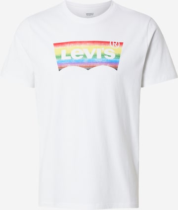 balta LEVI'S ® Marškinėliai 'COMMUNITY': priekis