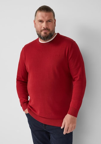 s.Oliver Trui in Rood: voorkant