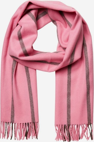 SELECTED FEMME Scarf in Pink: front