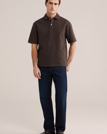 WE Fashion Μπλουζάκι σε καφέ