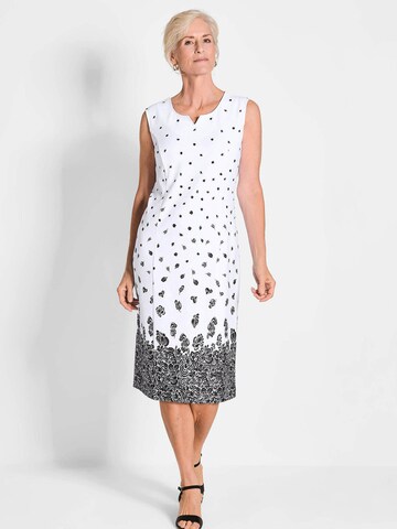 Robe de soirée Goldner en blanc