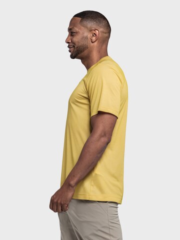 T-Shirt fonctionnel 'Galerne' Schöffel en jaune