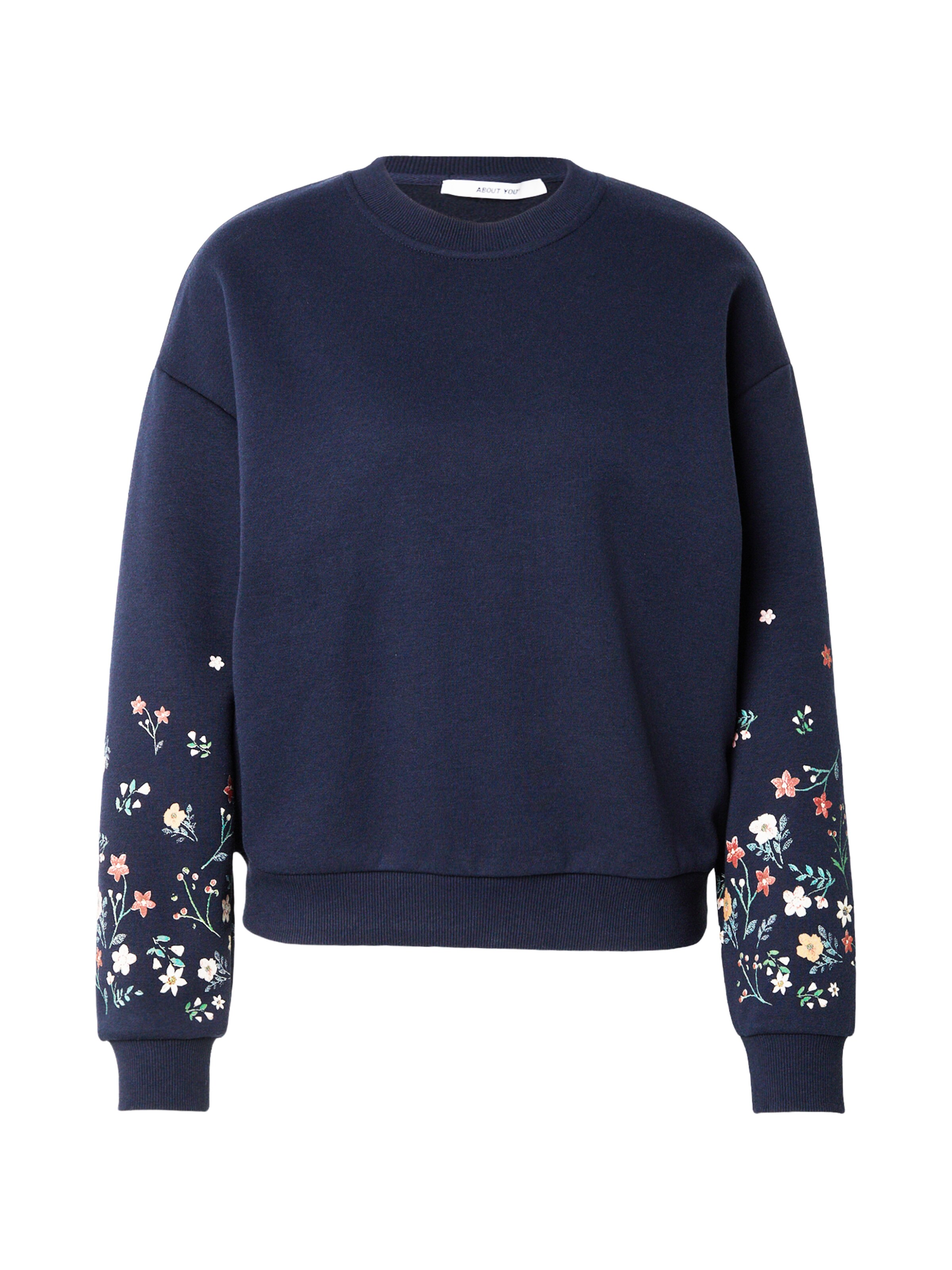 ABOUT YOU Sweatshirt 'Gitta' in Blue: front