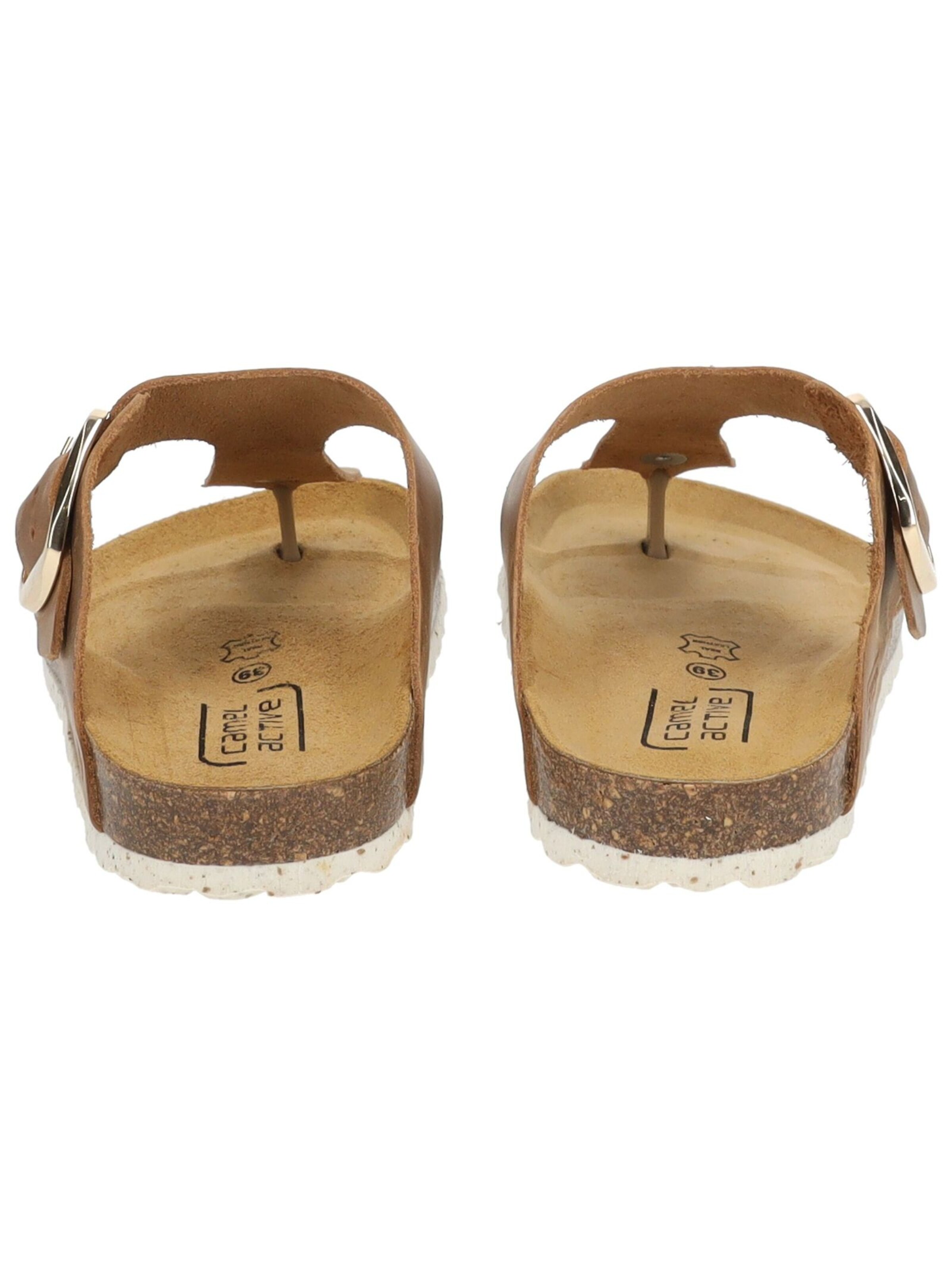 CAMEL ACTIVE T-Bar Sandals in Brown