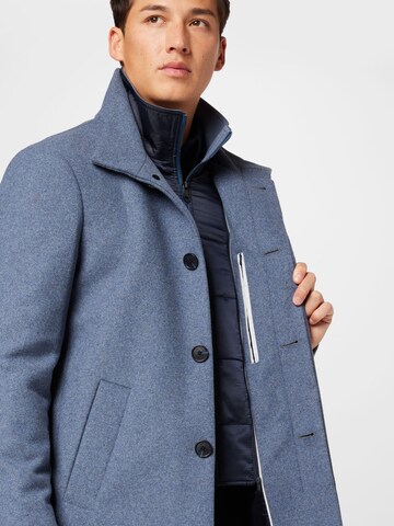 Matinique Regular fit Between-Seasons Coat 'Harvey' in Blue