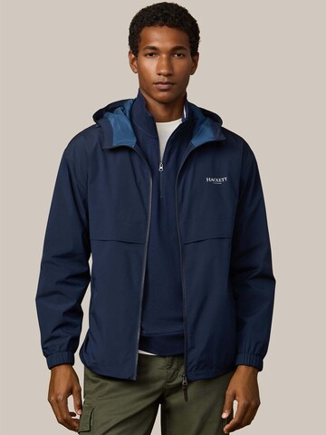 Hackett London Jacke 'Anorak' in Blau: Vorderseite