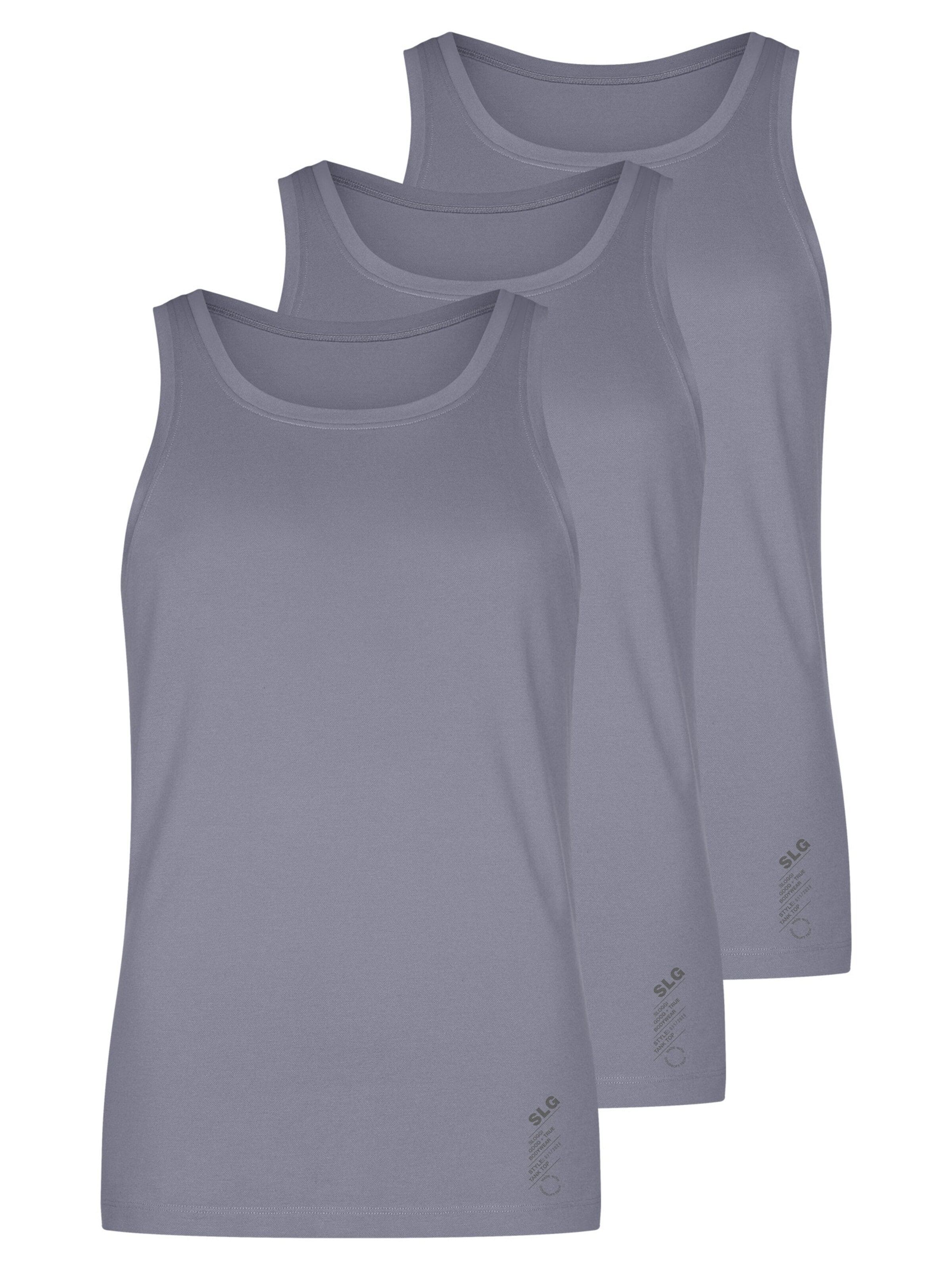 SLOGGI Undershirt 'SLG Base Soft' in Grey: front
