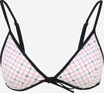 Tommy Hilfiger Underwear - Triangular Top de biquíni em branco: frente