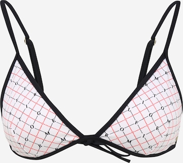 balta Tommy Hilfiger Underwear Trikampė Bikinio viršutinė dalis: priekis