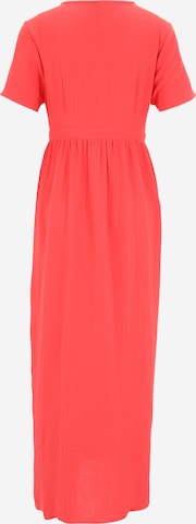 Vero Moda MaternityKošulja haljina 'NATALI' - crvena boja