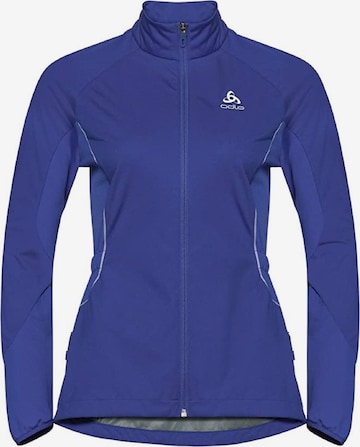 ODLO Outdoor Jacket 'Zeroeight' in Blue: front