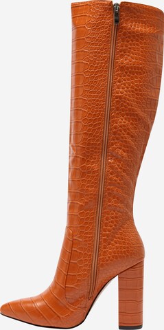 Misspap Boots in Orange