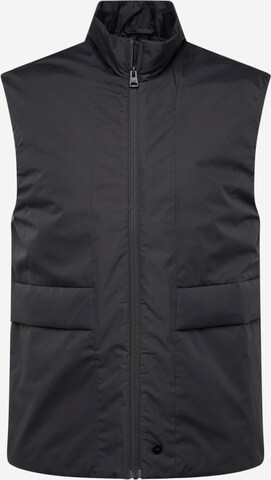 elvine Vest 'Brynden' in Black: front