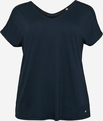 SHEEGO Shirt in Blauw: voorkant