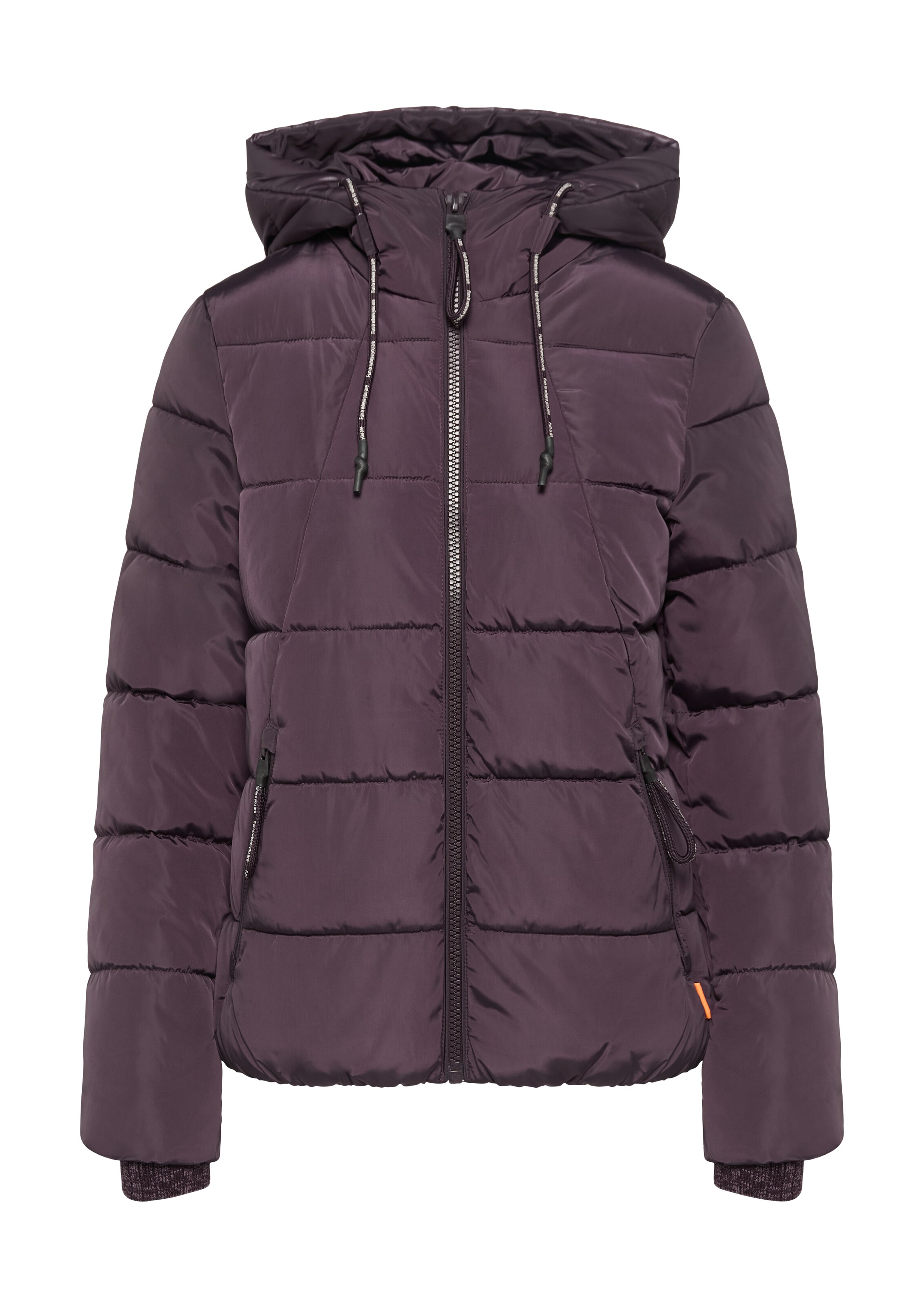 QS Winterjas in Lila: voorkant