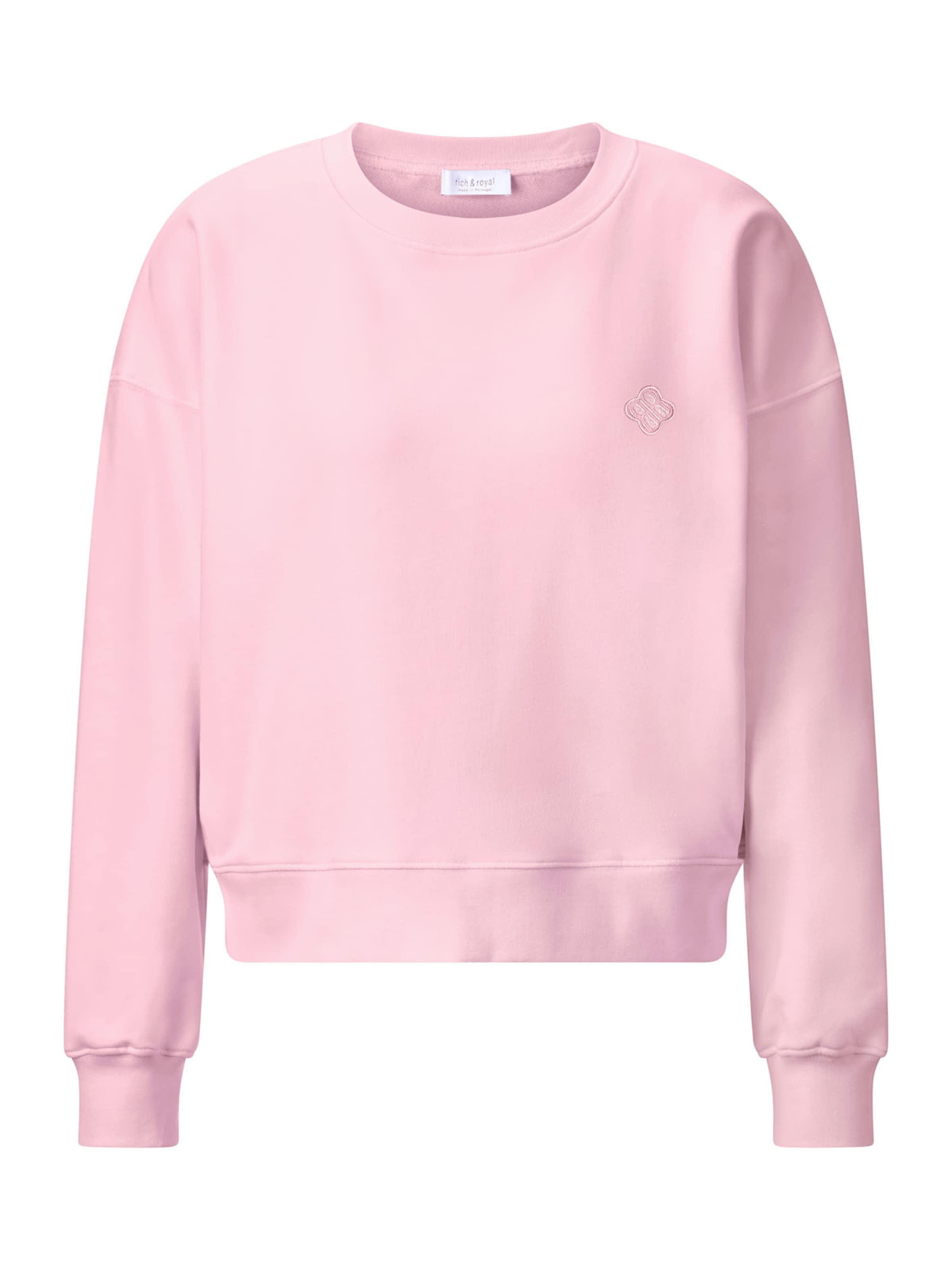 Rich & Royal - Sudadera en rosa: frente