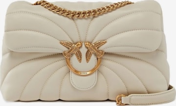 Borsa a tracolla '100038 A1EX' di PINKO in bianco: frontale
