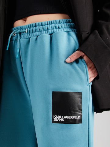 Effilé Pantalon KARL LAGERFELD JEANS en bleu