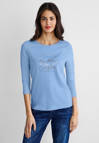 STREET ONE Shirt in Blue: front