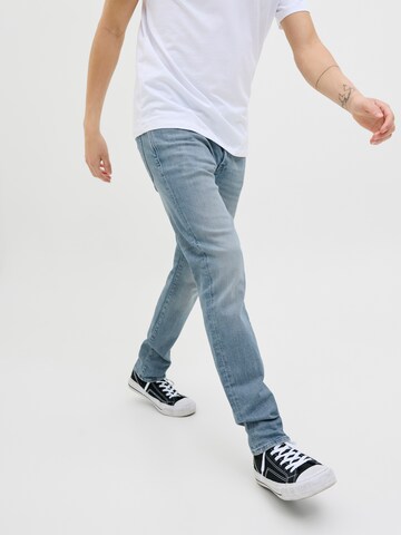 JACK & JONES Слим Джинсы 'JJIGLENN JJICON' в Синий
