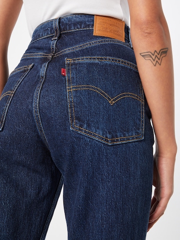 LEVI'S ® Slimfit Jeans '70s High Slim Straight' in Blauw