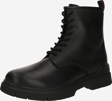 HUGOČizme na vezanje 'Ryan' - crna boja: prednji dio