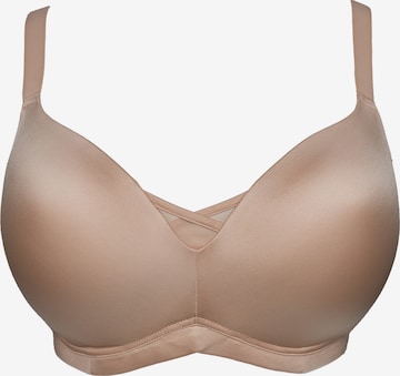 Invisible Soutien-gorge 'Sensation ' SugarShape en marron : devant