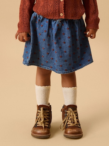 Lil'Atelier - Falda en azul: frente