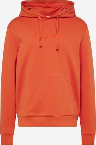 Pepe Jeans Sweatshirt 'JOE' in Orange: front