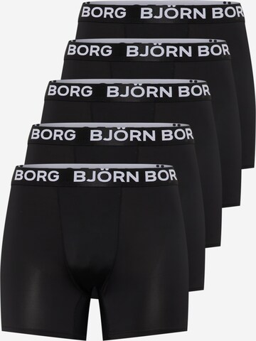BJÖRN BORG Sports underpants in Black: front