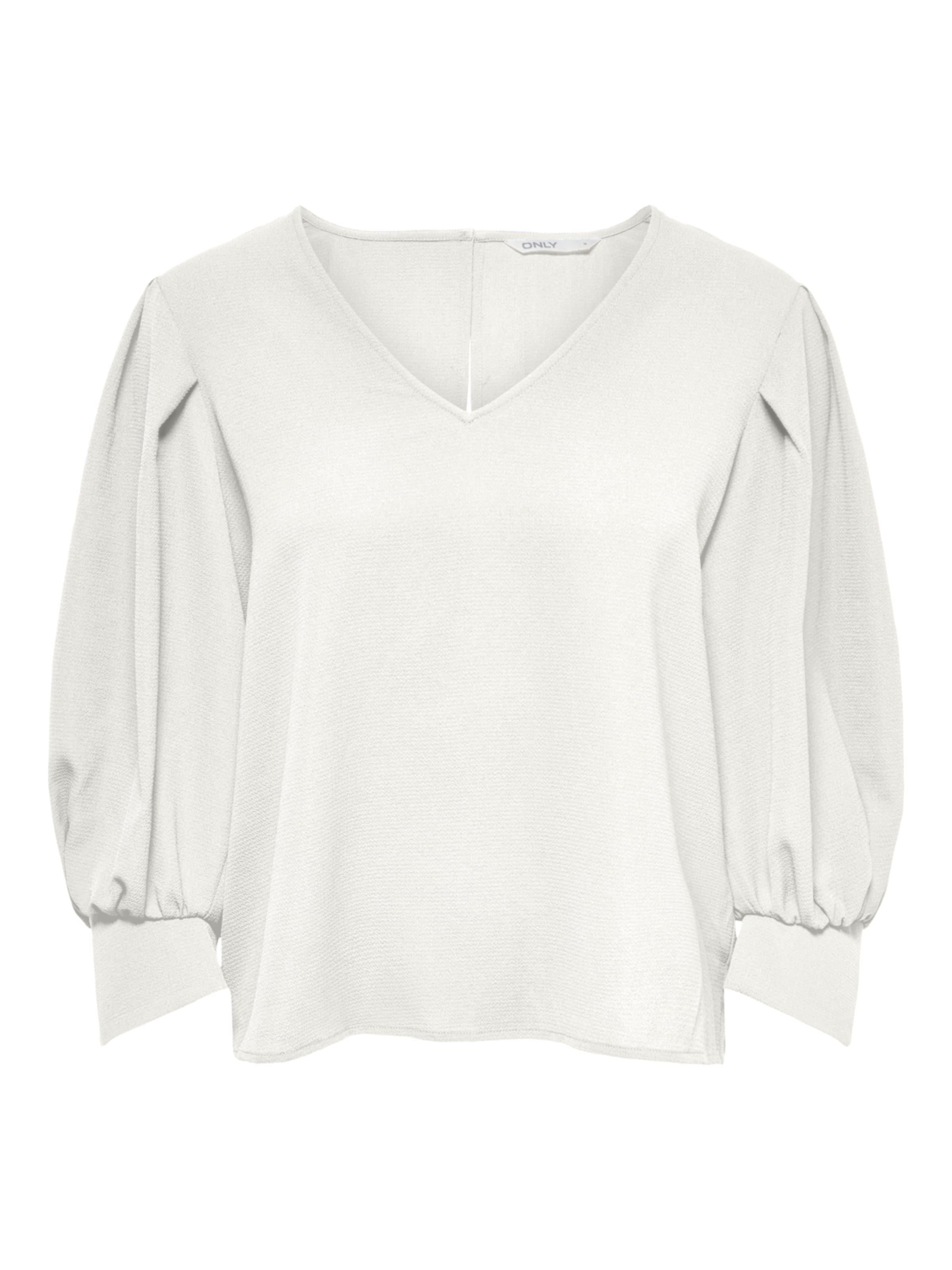 ONLY Bluse 'Nova' in weiß | ABOUT YOU