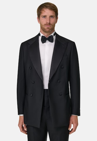 Boggi Milano Regular fit Business-colbert in Zwart: voorkant