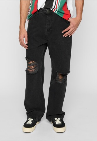 2Y Premium Flared Jeans 'Anduin' in Black: front