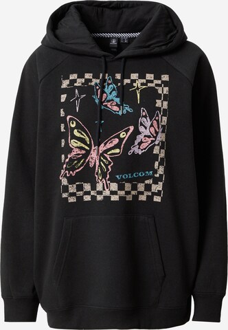 Volcom Sweatshirt 'TRULY' in Schwarz: predná strana