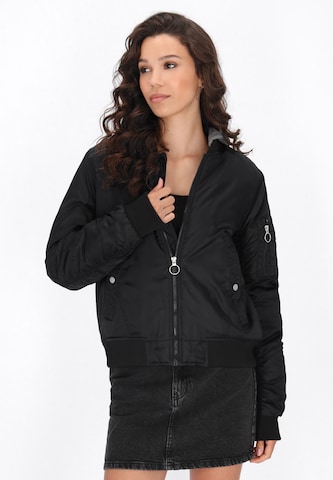 myMo ROCKS Between-season jacket in Black: front