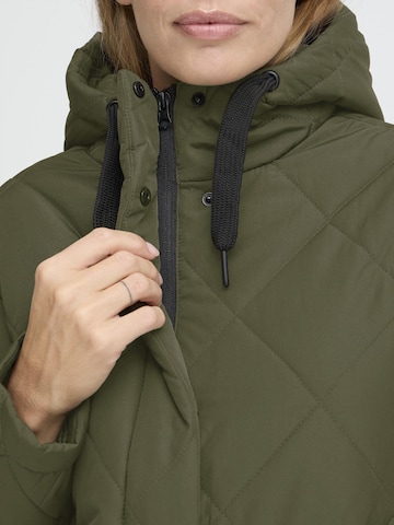 Oxmo Between-season jacket ' OXBMMBELIS LONG JACKET ' in Green