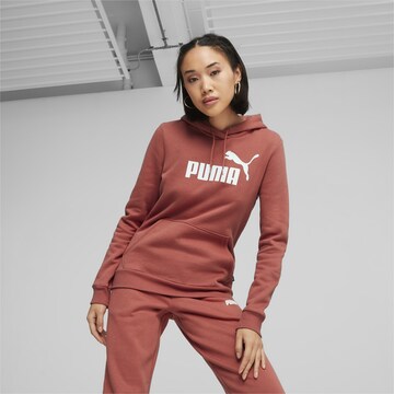 PUMA Sportsweatshirt 'Essentials' in Rot: predná strana