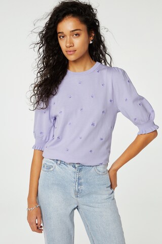 Fabienne Chapot Sweater in Purple: front