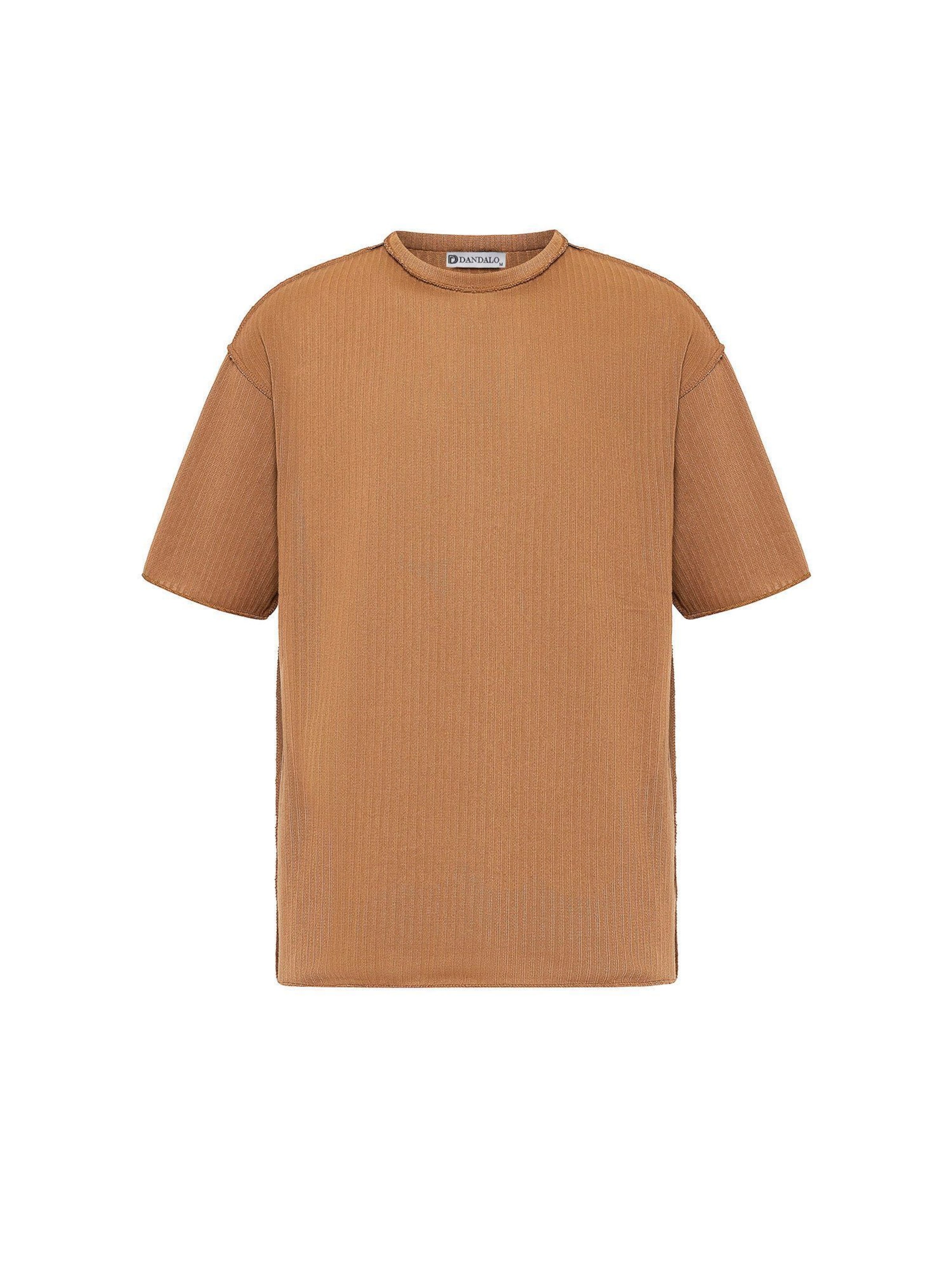 Dandalo T-Shirt in Beige: Vorderseite