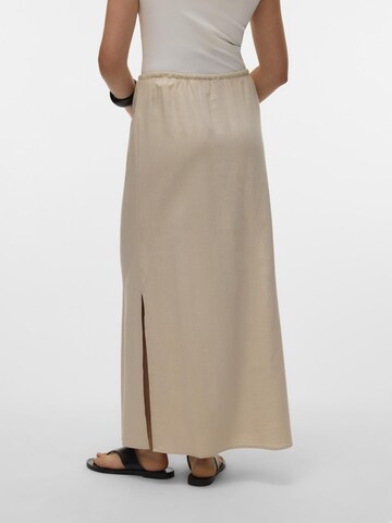 Jupe 'MYMILO' VERO MODA en beige