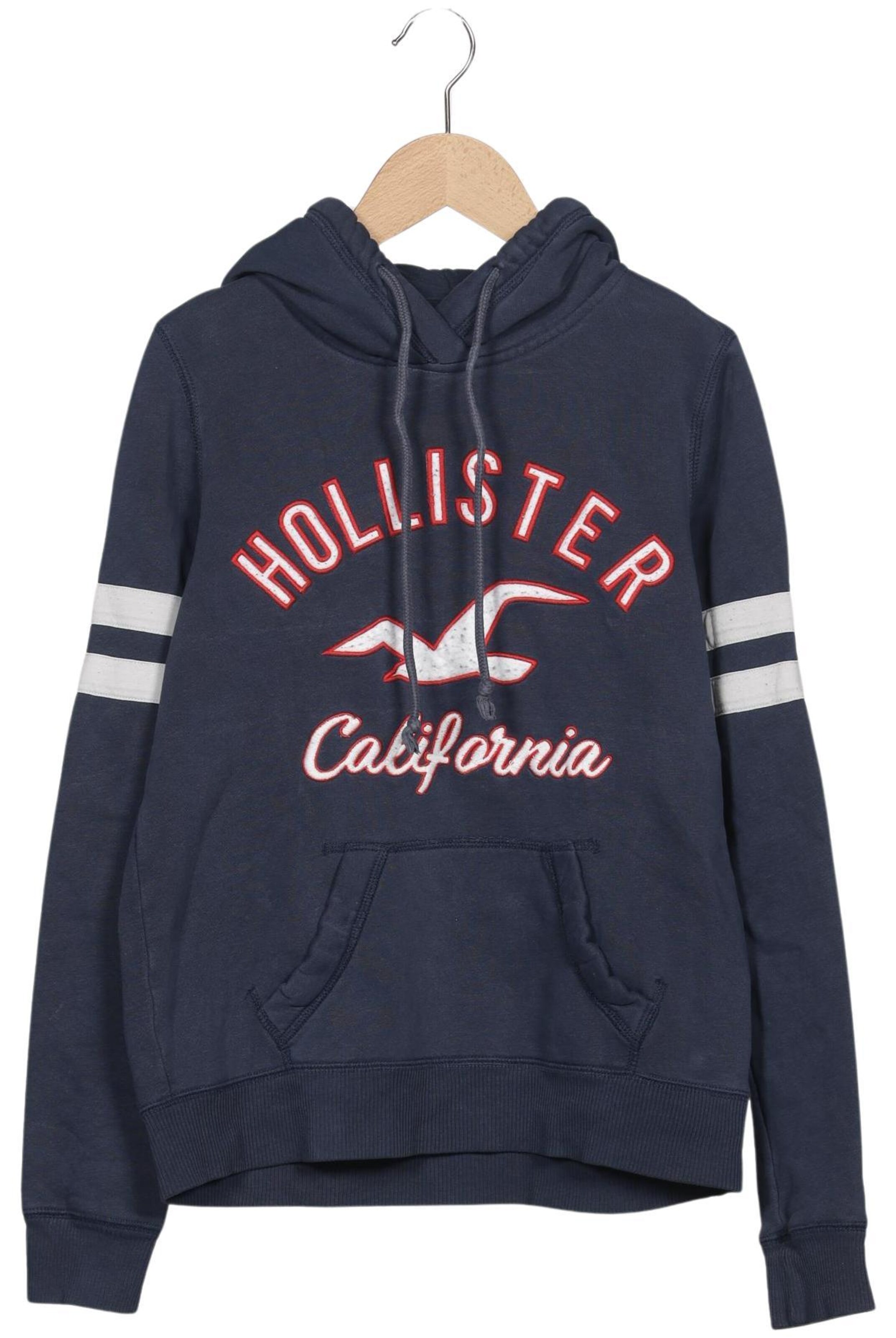 HOLLISTER Sweatshirt & Zip-Up Hoodie in XXS in Blue: front
