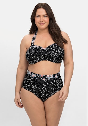 Slip costum de baie de la SHEEGO pe negru