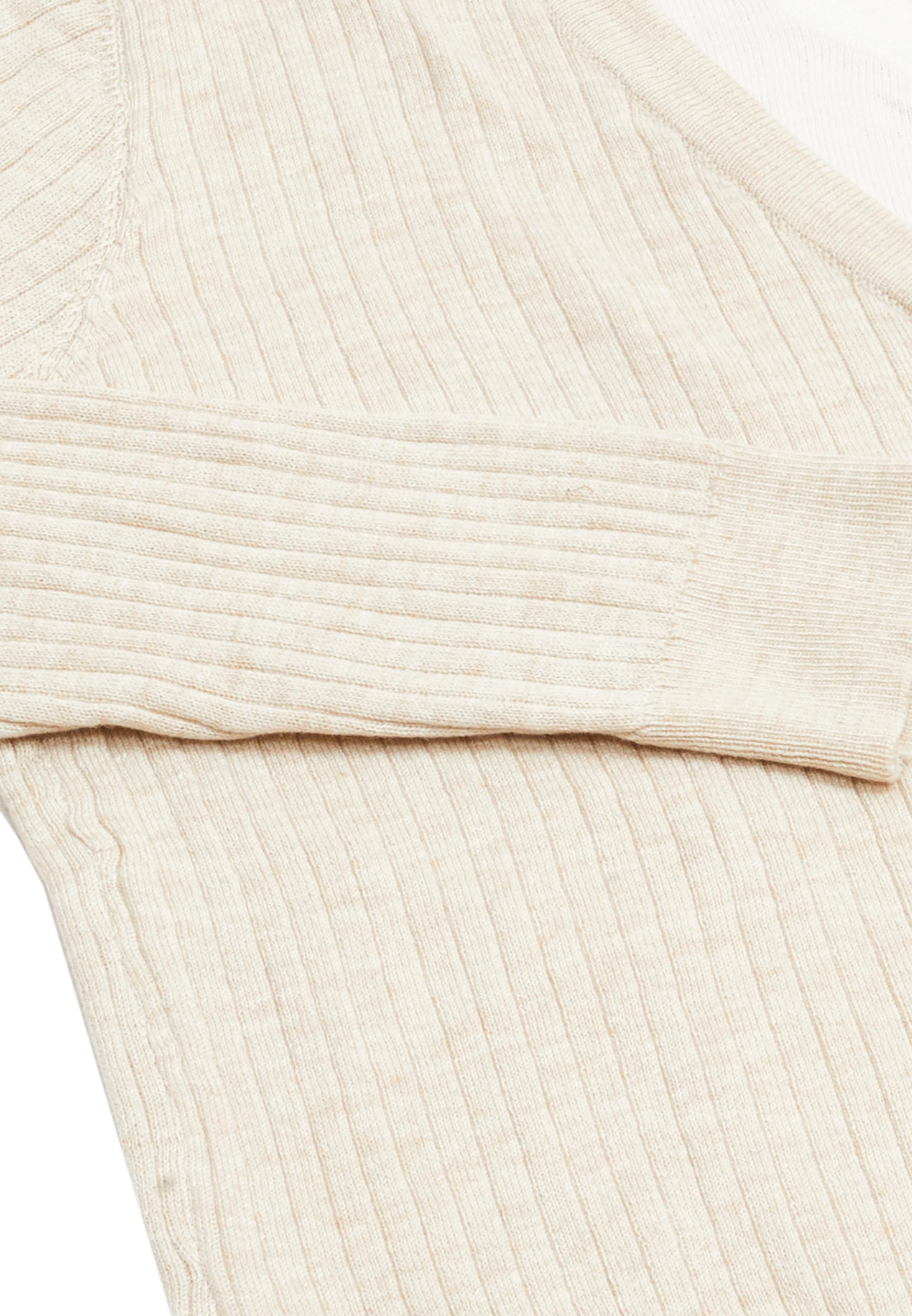 IPARO Knit Cardigan in Beige