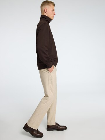 SELECTED Regular Trousers with creases '196 ' in Grey