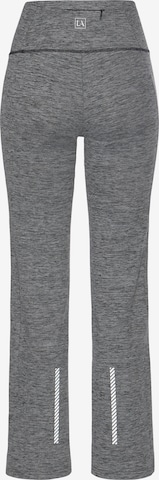 LASCANA ACTIVE Flared Workout Pants in Grey