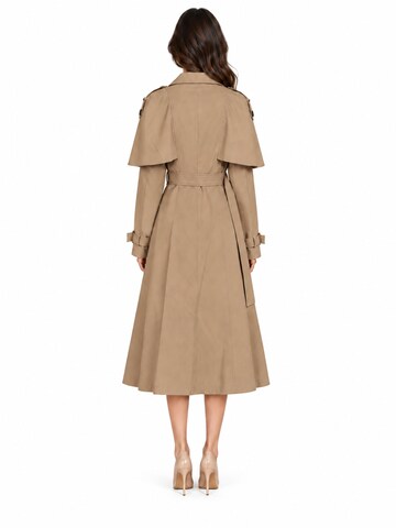 Cielie Between-seasons coat 'Kirana' in Beige
