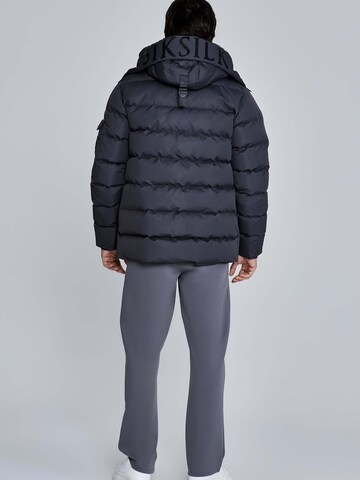 SikSilk Winter Jacket 'Parka' in Grey