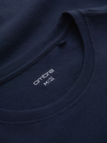 Ombre Shirt in Blauw