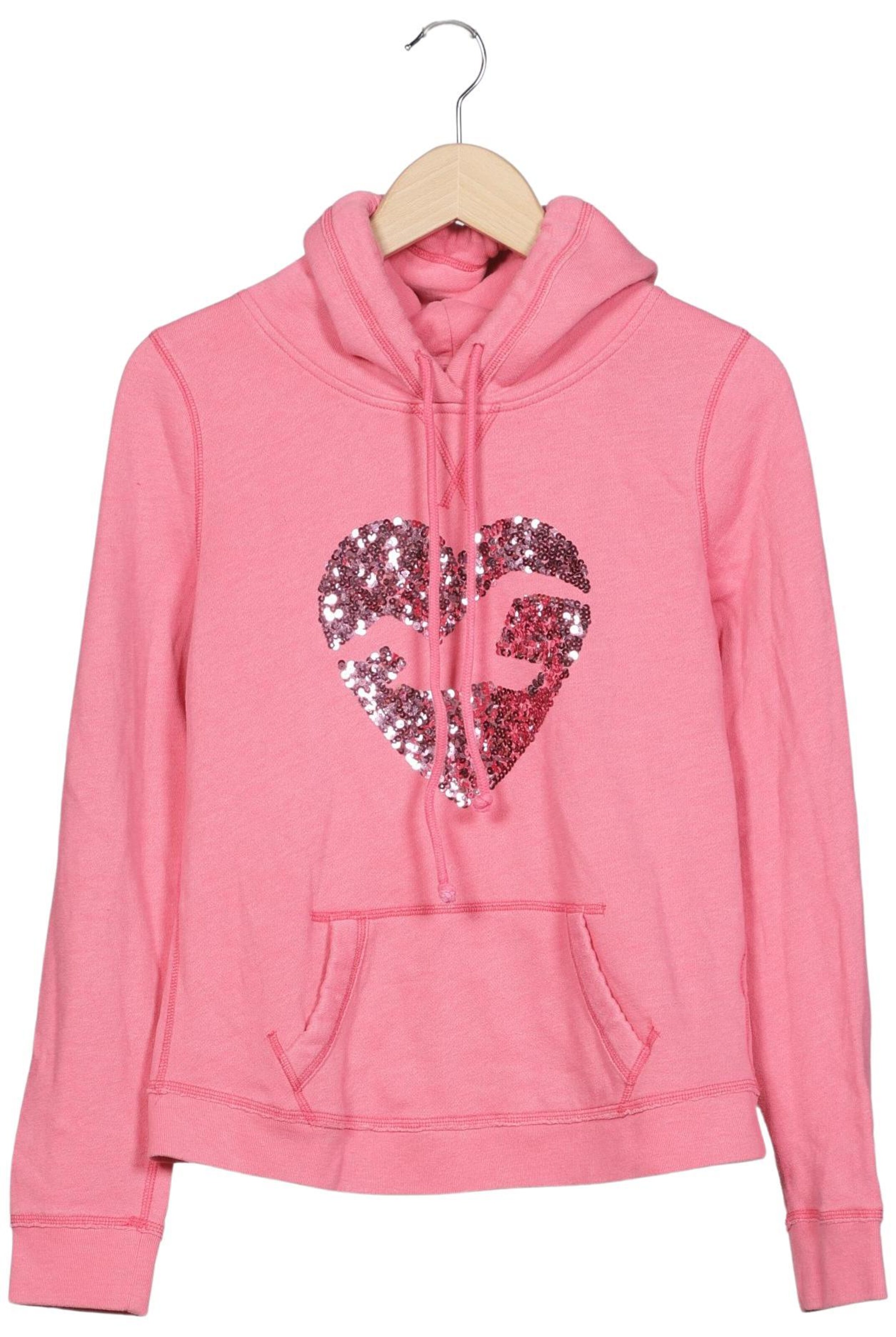 HOLLISTER Sweatshirt & Zip-Up Hoodie in L in Pink: front