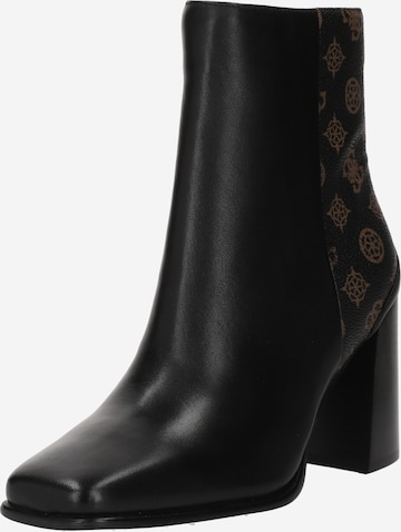 Guess black ankle boots sales
